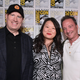 Jessica Gao with Marvel Studios’ Kevin Feige and Louis D’Esposito